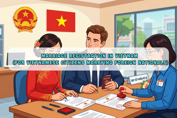 MARRIAGE REGISTRATION IN VIETNAM (For Vietnamese Citizens Marrying Foreign Nationals)