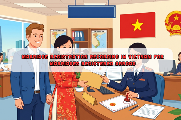 Marriage Registration Recording in Vietnam for Marriages Registered Abroad