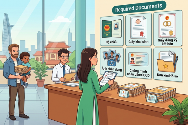 PARENT-CHILD RELATIONSHIP REGISTRATION IN VIETNAM  INVOLVING FOREIGN ELEMENTS
