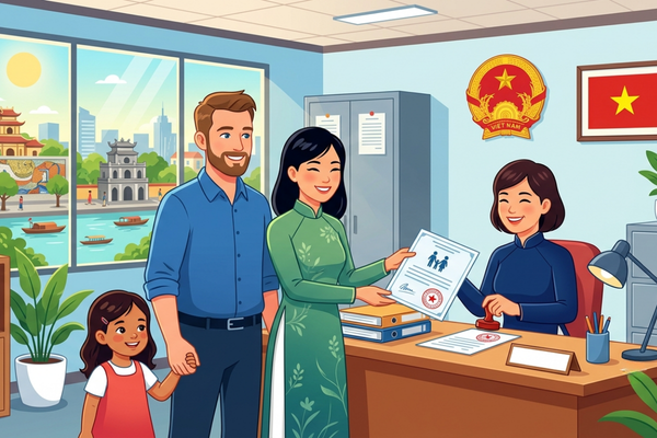PARENT-CHILD RELATIONSHIP REGISTRATION IN VIETNAM  INVOLVING FOREIGN ELEMENTS